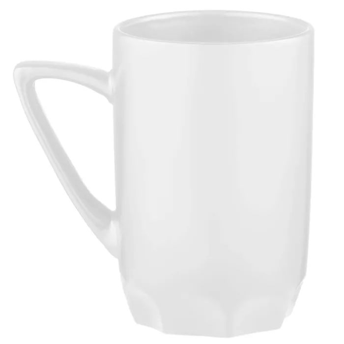 Чашка Ardesto Lino, 340мл, кераміка, білий (AR3072W)