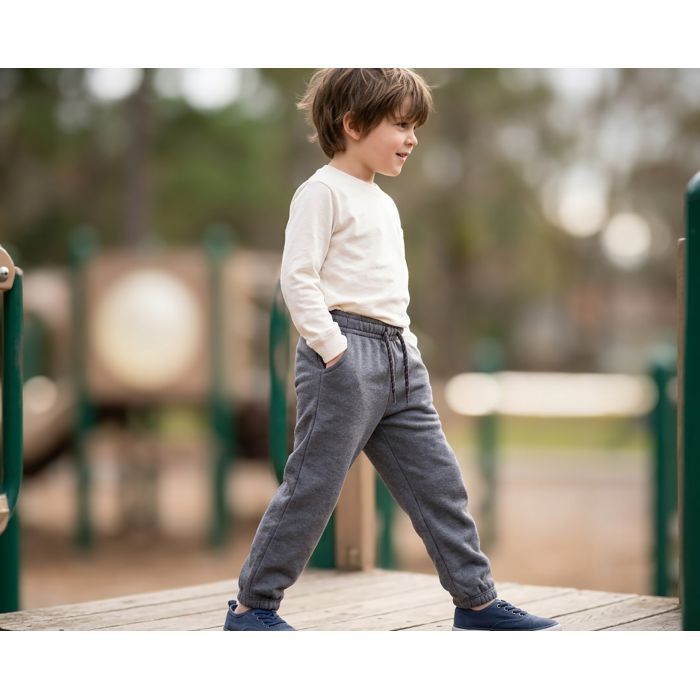Штаны детские Breeze спортивные на манжетах (22262-110B-gray) изображение 4
