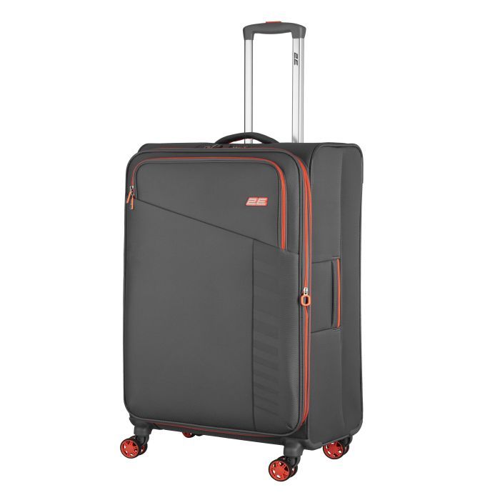 Чемодан 2E Trek 64/78 л чорна (2E-SPE-TREK-M-BK)