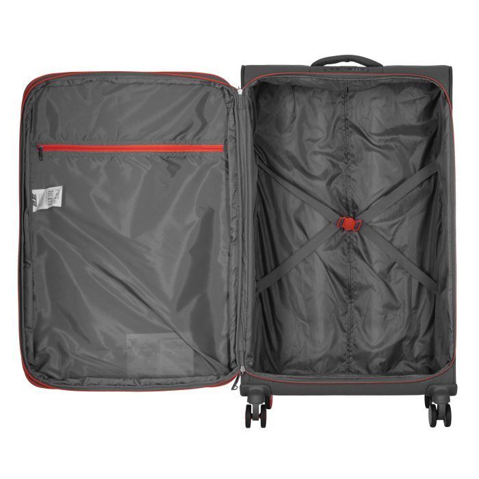 Чемодан 2E Trek 64/78 л чорна (2E-SPE-TREK-M-BK) изображение 8