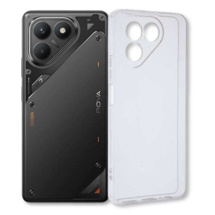 Чехол для мобильного телефона BeCover Tecno POVA 7 Neo (LJ6) Transparancy (715038)