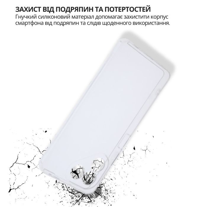 Чехол для мобильного телефона BeCover Tecno POVA 7 Neo (LJ6) Transparancy (715038) изображение 4