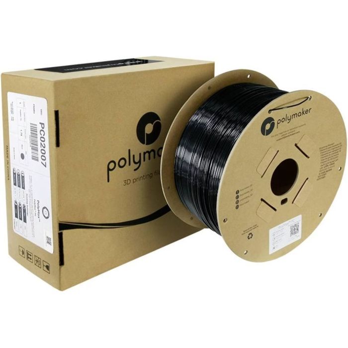 Пластик для 3D-принтера Polymaker PC PolyMax TOUGH 1,75mm 0,75kg BLACK (PC02001) изображение 4