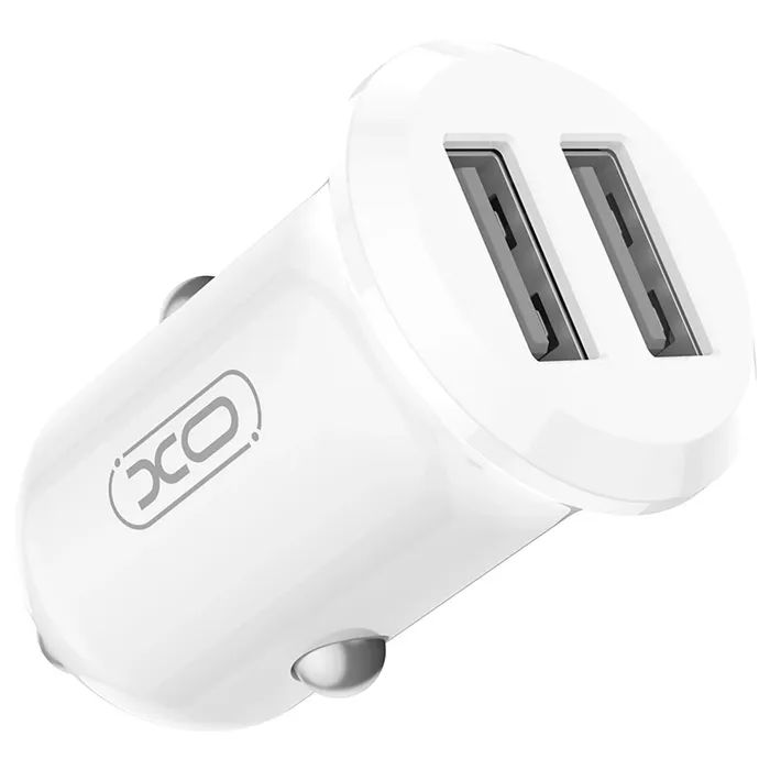 Зарядное устройство XO 2xUSB 12W white (CC67.white)