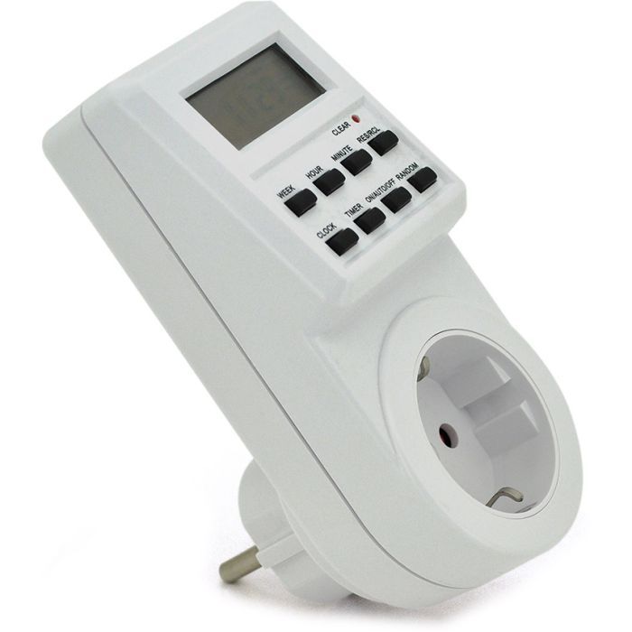 Таймер-розетка Voltronic Programme Timer Digital (YT16374) изображение 2