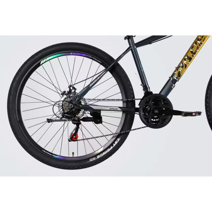 Велосипед Space 27.5" MARS DD FR рама-17" ST 2026 золотисто-чорний (OPS-SP-27.5-069) зображення 5