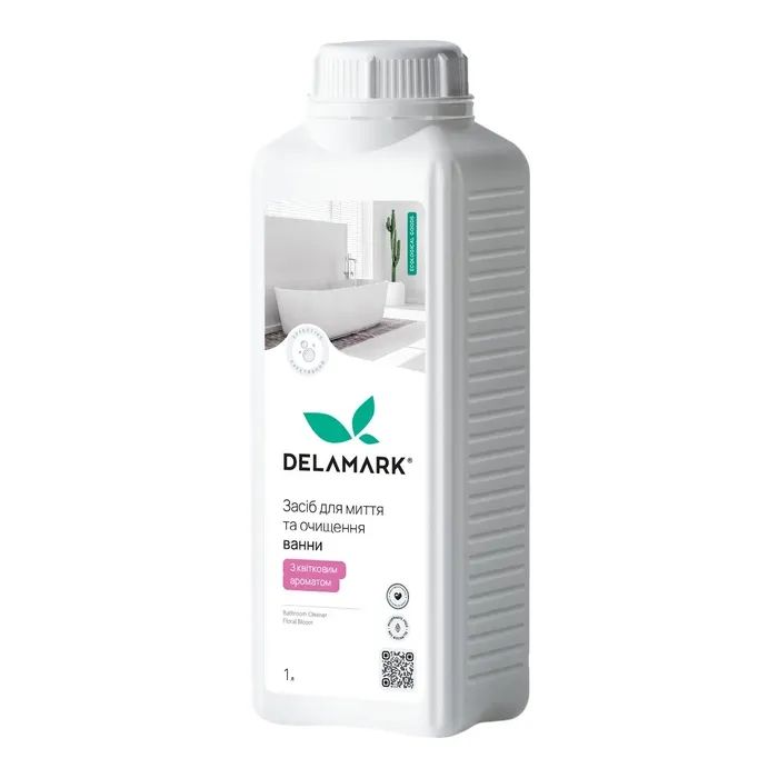 Жидкость для чистки ванн DeLaMark С цветочным ароматом 1 л (4820152334145)