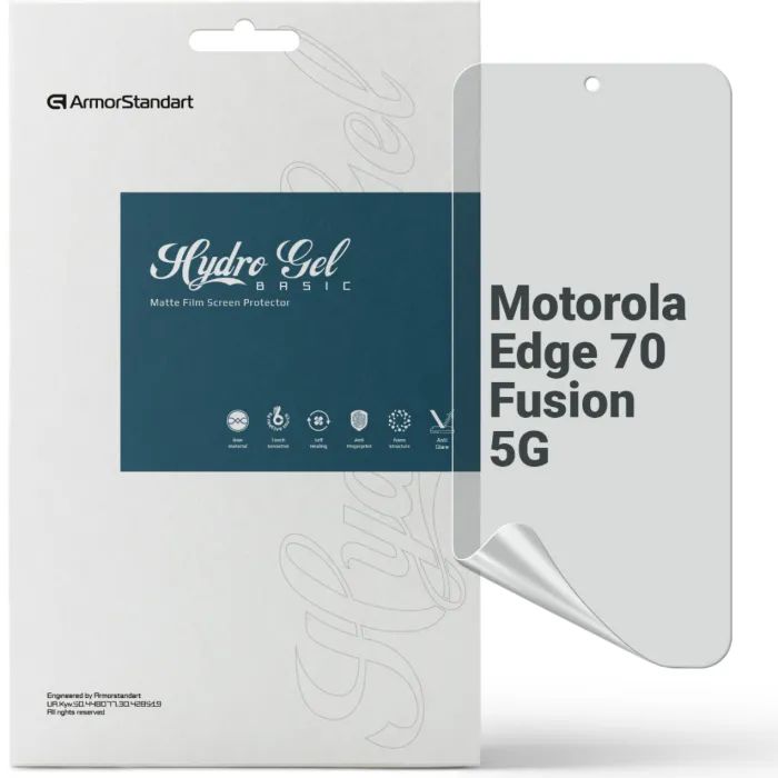 Пленка защитная Armorstandart hydrogel Matte Motorola Edge 70 Fusion 5G (ARM91009)