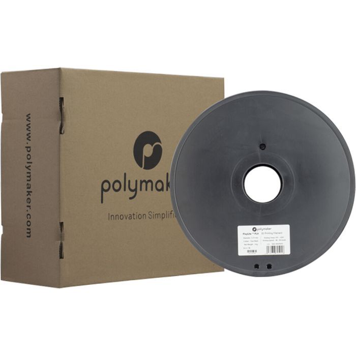Пластик для 3D-принтера Polymaker PLA POLYLITE 1,75mm 1kg BLACK (PA02001) изображение 4