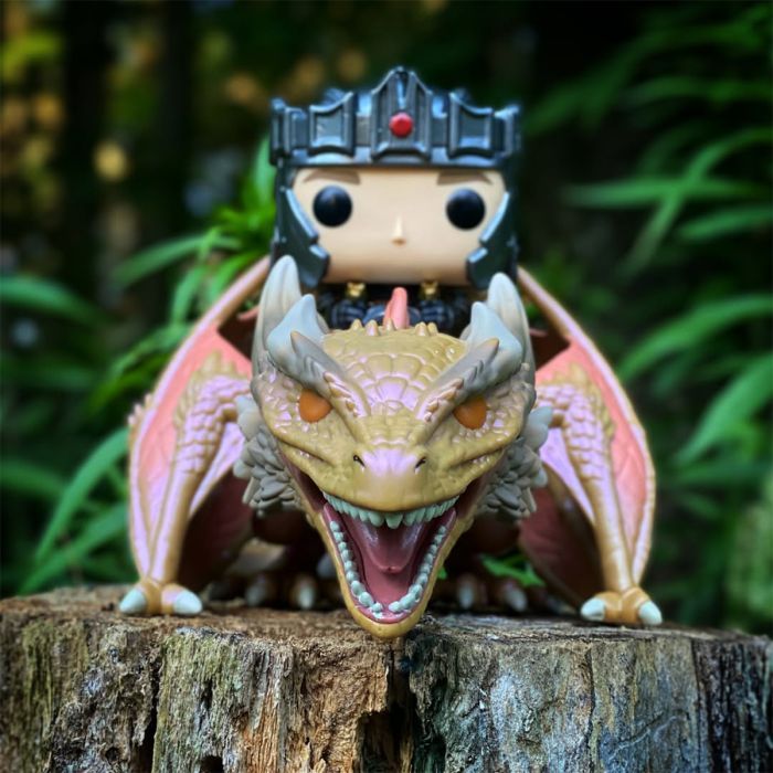 Фигурка Funko Pop Rides серии Дом Дракона S4 - Эйгон Таргариен и Солнцежар (83460) изображение 3
