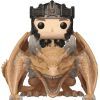 Фигурка Funko Pop Rides серии Дом Дракона S4 - Эйгон Таргариен и Солнцежар (83460)