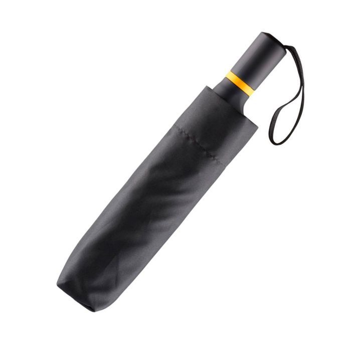 Парасоля Fare Exzenter 5199 складана, ручна 98 см black-yellow (FR.5199 black-yellow) зображення 3