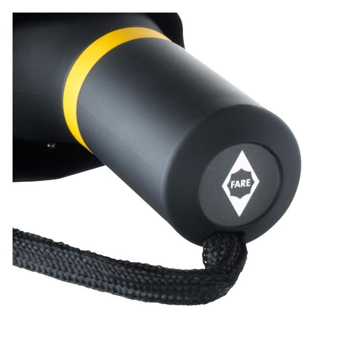 Парасоля Fare Exzenter 5199 складана, ручна 98 см black-yellow (FR.5199 black-yellow) зображення 6