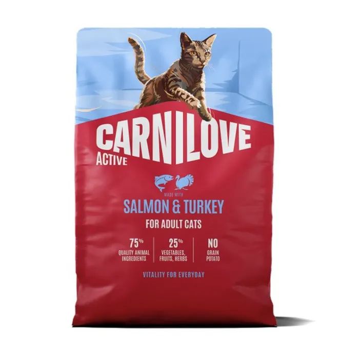 Сухий корм для кішок Carnilove Active Salmon & Turkey 400 г (8595602581573)