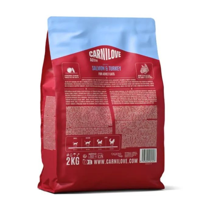 Сухий корм для кішок Carnilove Active Salmon & Turkey 400 г (8595602581573) зображення 2