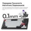 Клавіатура Keychron Q1 HE Magnetic Switch RGB UA Black (Q1H-M1-UA) зображення 8