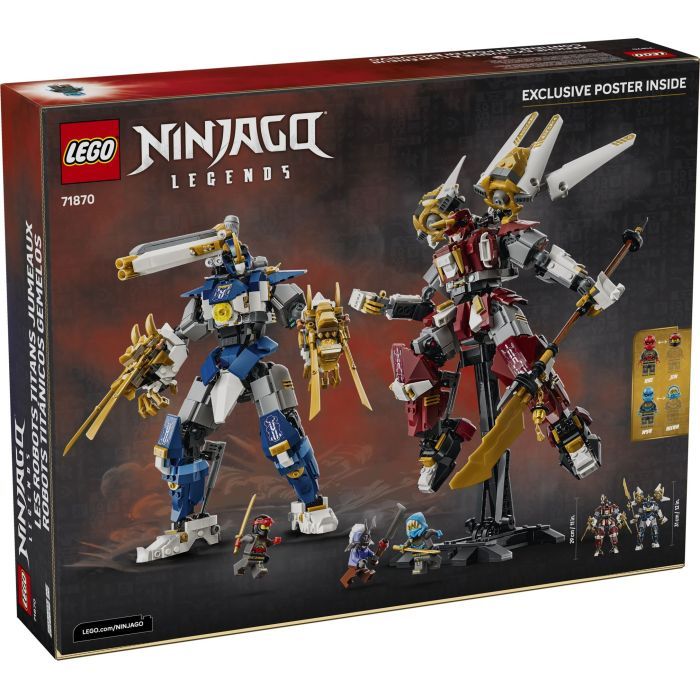 Конструктор LEGO NINJAGO Близнецы работы-Титаны (71870) изображение 8