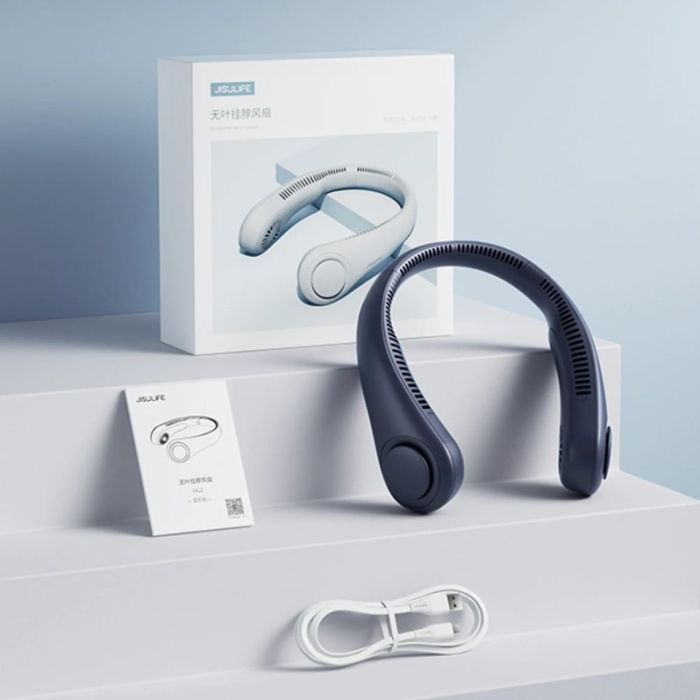 Вентилятор Jisulife Neck Fan Life3 FA14 blue зображення 6
