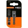 Перехідник Neo Tools 1/4" Hex 1/2" квадрат, ударний, сталь S2 (56-556) зображення 2