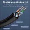 Патч-корд 3м, S/FTP cat 7 RJ-45 black Vention (ICDBI) изображение 4