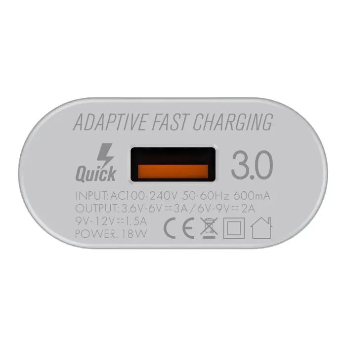 Зарядное устройство LDNIO USB QC3.0 18W (A303Q) изображение 5