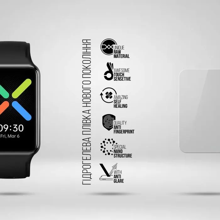 Плівка захисна Armorstandart Matte hydrogel OPPO Watch Free 6 pcs (ARM92081) зображення 2