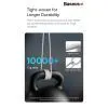 Дата кабель USB 2.0 AM to USB-C 2.0m 100W white Baseus (CALD000702) изображение 9