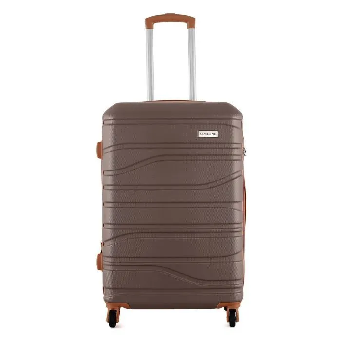 Чемодан Semi Line 24" (M) Graphite/Brown (T5689-2) (DAS303579) изображение 2