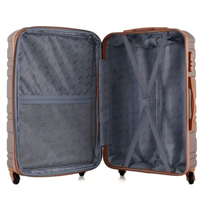 Чемодан Semi Line 24" (M) Graphite/Brown (T5689-2) (DAS303579) изображение 6