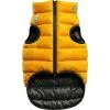 Курточка для тварин Airy Vest двостороння жовто-чорна XS25 (1539)