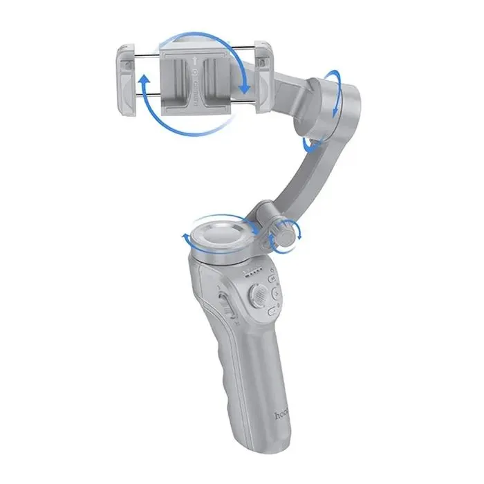 Стедикам HOCO K24 Support 3-axis smart gimbal Gray (6942007635547) изображение 4
