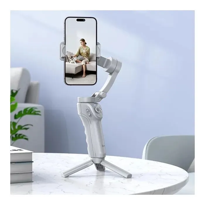 Стедикам HOCO K24 Support 3-axis smart gimbal Gray (6942007635547) изображение 7