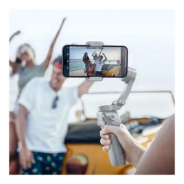 Стедикам HOCO K24 Support 3-axis smart gimbal Gray (6942007635547) изображение 8