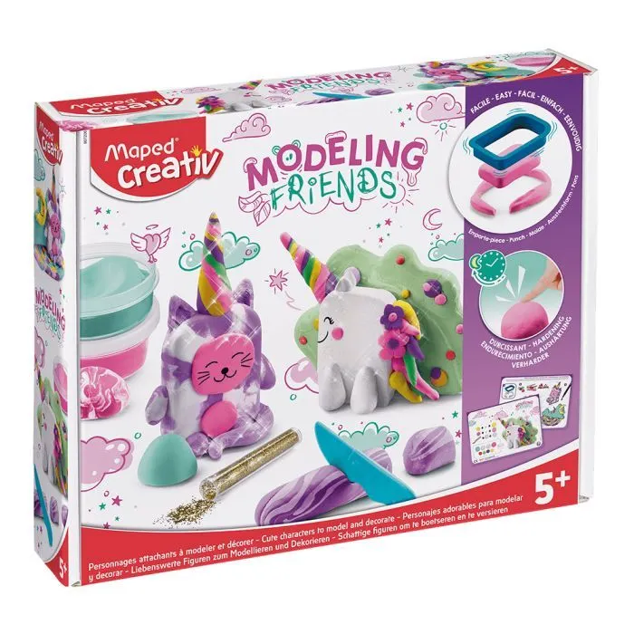 Набор для творчества Maped MAGICAL зі самозастигаючої глини (MP.907206)