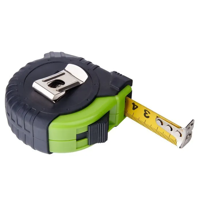 Рулетка Alloid Base, з фіксатором, 5м×19мм (MT-220519) зображення 3