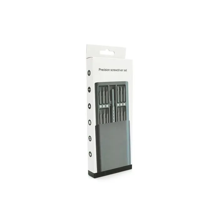 Набор бит Voltronic 24шт., S2, магнитные, алюминий, Box (B-24-1-S2) изображение 3