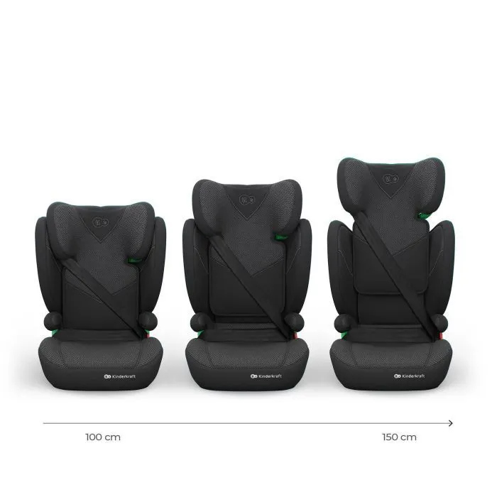 Автокресло Kinderkraft Junior Fix 2 Plus i-Size Black (KCJUFI20BLKPL0N) (5902533931149) изображение 7
