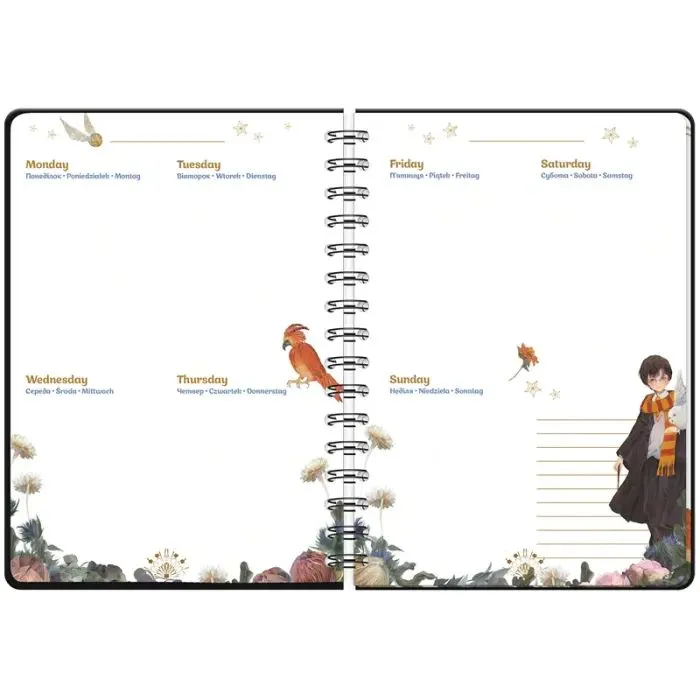 Еженедельник Kite детский на спирали Harry Potter, твердая обложка (HP23-438) изображение 3