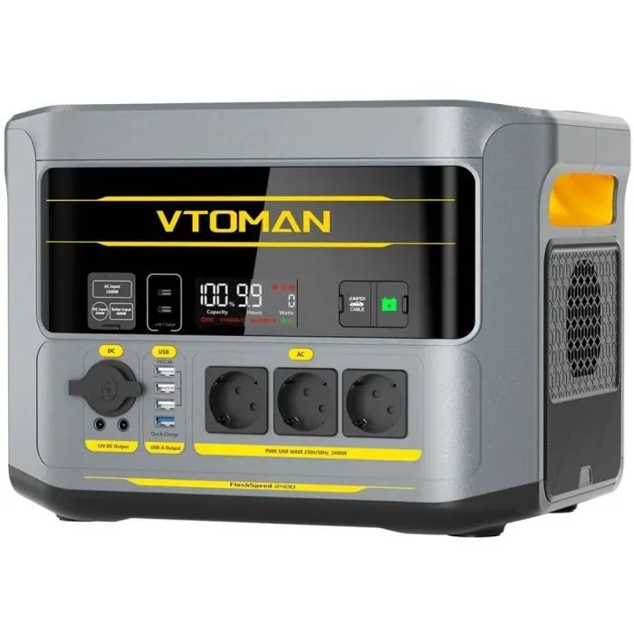 Зарядная станция Vtoman FlashSpeed 2400 2400W 1408Wh LiFePO4 (FlashSpeed 2400) изображение 3
