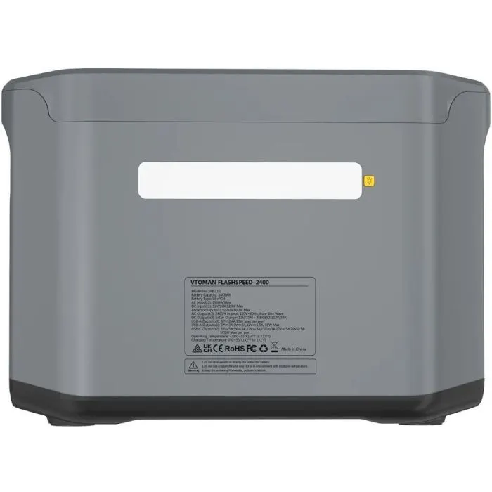 Зарядная станция Vtoman FlashSpeed 2400 2400W 1408Wh LiFePO4 (FlashSpeed 2400) изображение 4