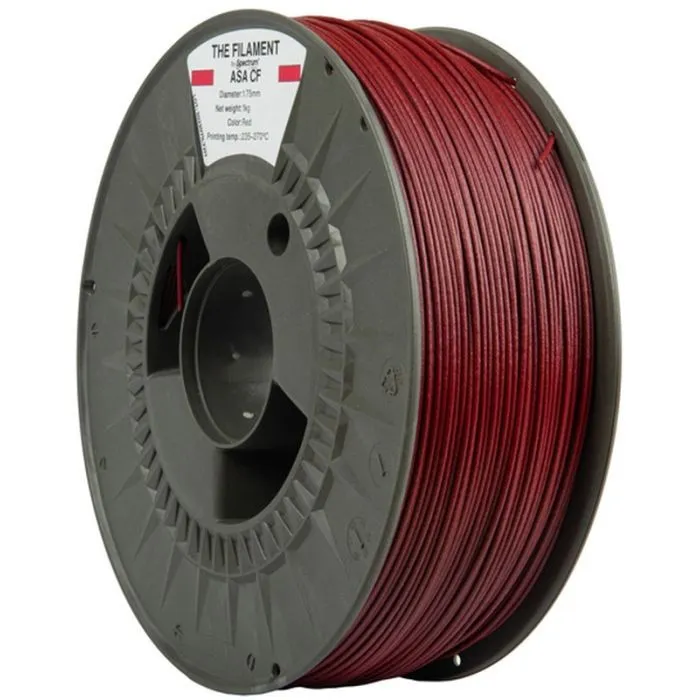 Пластик для 3D-принтера The Filament ASA CF 1.75mm 1kg Red (TF-24217)
