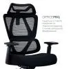 Офісне крісло OfficePro Anvio, OC500B (OC500B) зображення 6