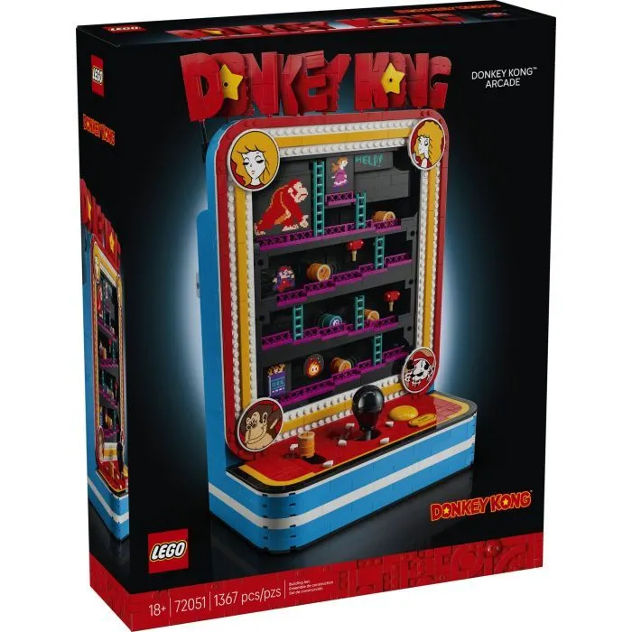 Конструктор LEGO Super Mario Аркадная игра Donkey Kong (72051)