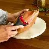 Овочечистка Tefal Ingenio+ горизонтальна 14.3 см червоно-чорний (K1992134) зображення 8