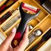 Овочечистка Tefal Ingenio+ горизонтальна 14.3 см червоно-чорний (K1992134) зображення 9