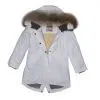 Пальто дитяче Huppa VIVIAN 1 12490120 білий 00020 140 (4741468739489) зображення 5