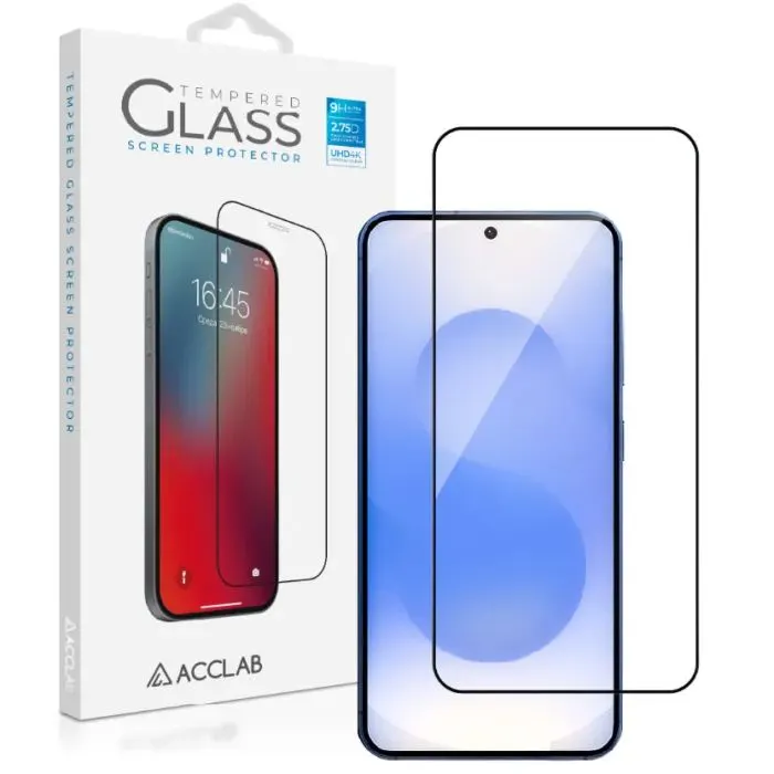 Стекло защитное ACCLAB Full Glue ESD Samsung S26 Black (1283126633904) изображение 2