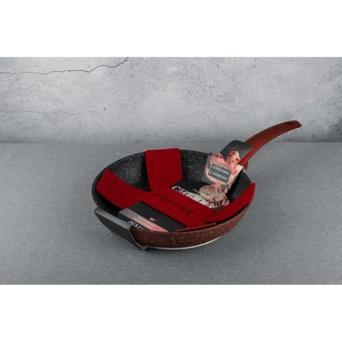 Сковорода Pepper Cherry Lava-Stone 28x5,4 cм (PR-2109-28) зображення 3