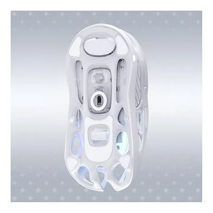 Мышка GravaStar Mercury M2 RGB Wireless/Bluetooth/USB Opaline White (GRAVASTARM2_WHT) изображение 4