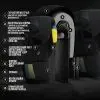 Боксерські рукавички PowerPlay 3021 Ukraine Чорні 12 унцій (PP_3021_12oz_Black) зображення 8